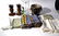 Mixed group lot glass cloth and decor items