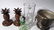 Mixed group lot glass cloth and decor items - 5