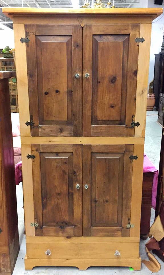 Country Style Double Door Stacked Cabinet (1 of 6)