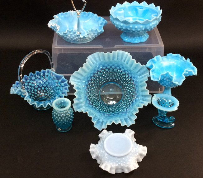 English Hob Nail Glass Collection (1 of 10)