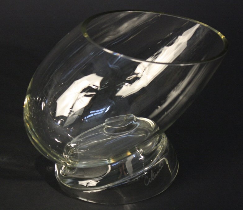 COLENI Signed Art Glass Ice Bucket (1 of 7)