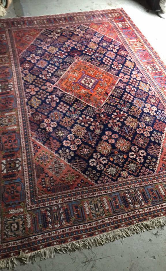 Wool Low Pile Area Rug Made in IRAN (1 of 6)