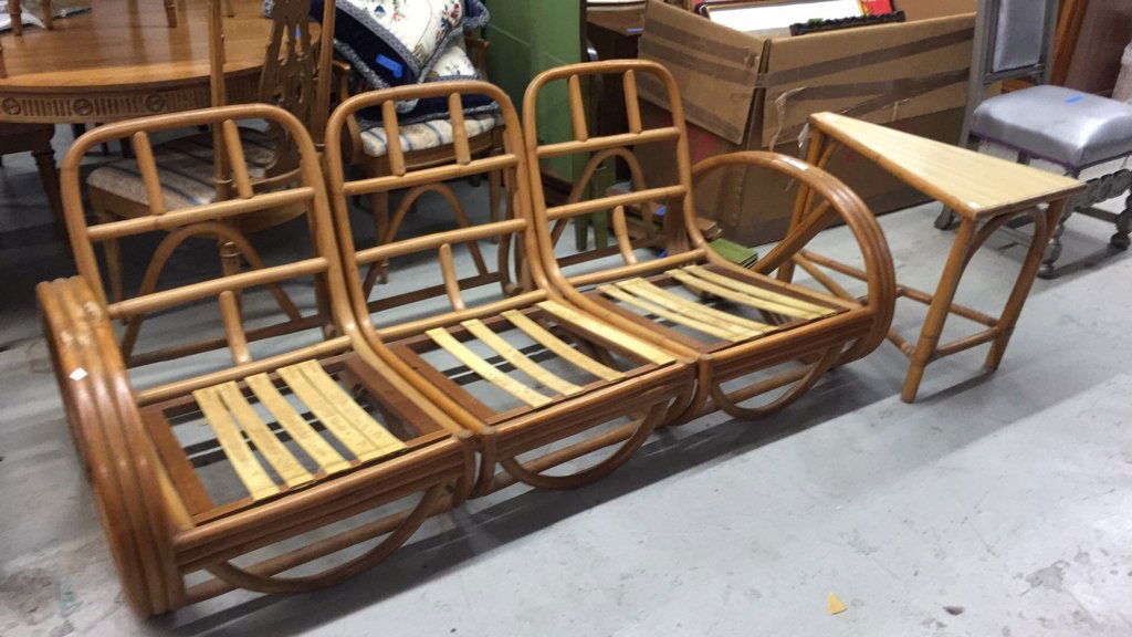 Vintage Bentwood Patio Furniture (1 of 8)