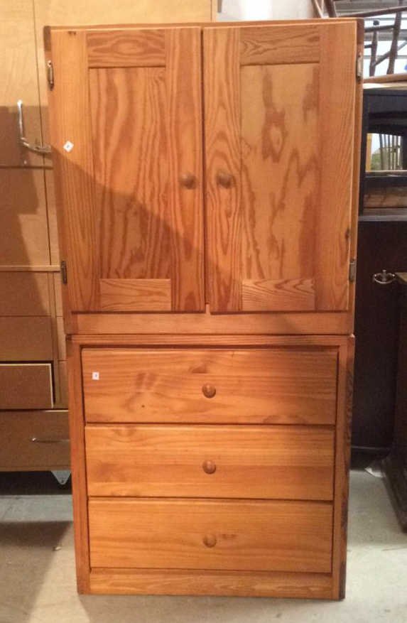 Cargo Two Piece Wood Dresser (1 of 9)