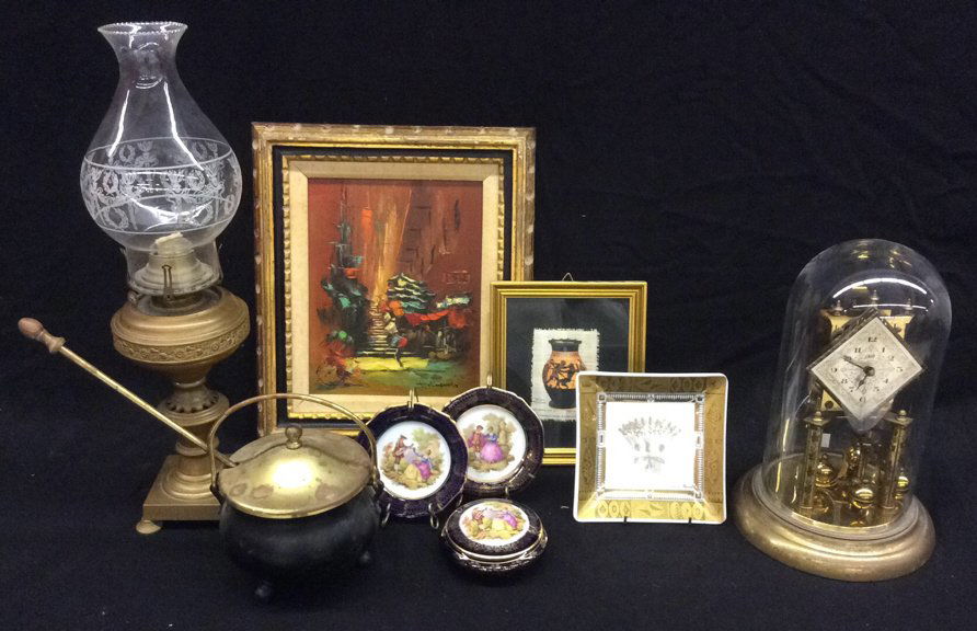 Vintage Mantle Decor Group Lot 9 Items Lot includes 1 (1 of 10)