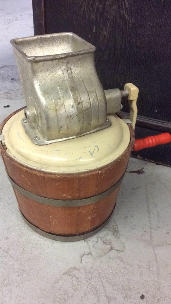 Vintage wood metal iron Alaska ice breaker shaped as (1 of 9)