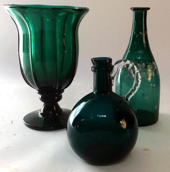 Group Lot Hand Blown Glass Lot Of Mixed Items (1 of 6)