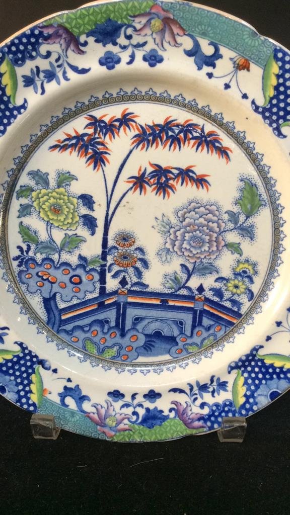 Davenport Stone China Plate C 1830 (1 of 10)