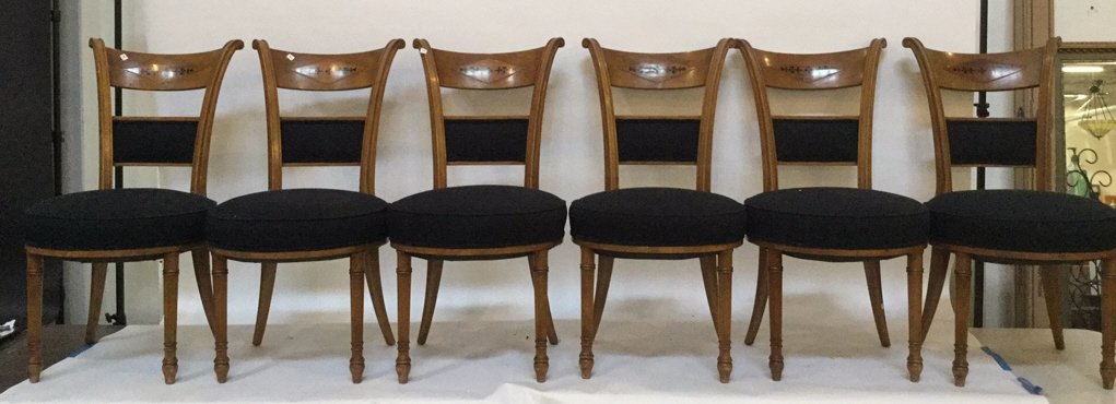Swanky Bachelor Pad Vintage Dining Chair Set of 6 (1 of 10)