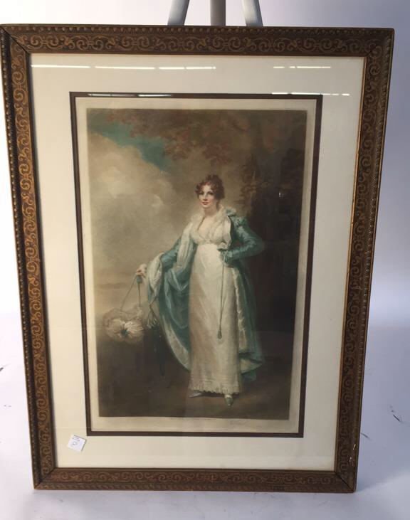 Victorian Portrait Print Bronze Frame (1 of 5)