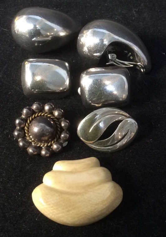 Silver Earring Lot Plus Silver Earring Lot Plus two (1 of 5)