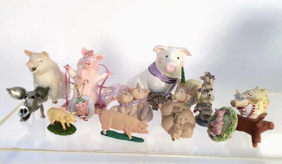 Ceramic Group Lot of Piglets and Swines (1 of 9)