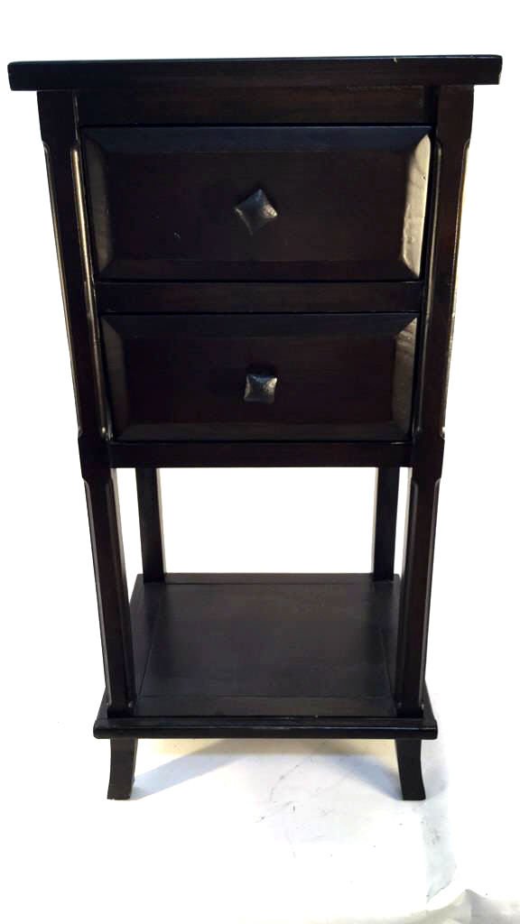 Mid century modern mahogany 2 drawer dresser (1 of 6)