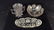 Vintage Three Piece Crystal Glass Lot