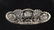 Vintage Three Piece Crystal Glass Lot - 6