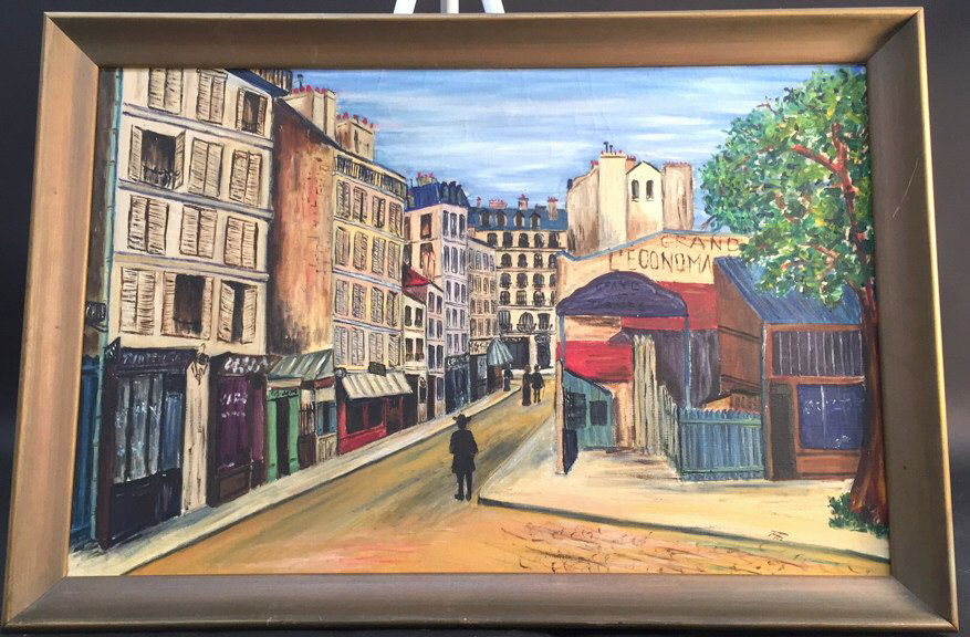 A. FALKENBURG signed oil painting (1 of 7)