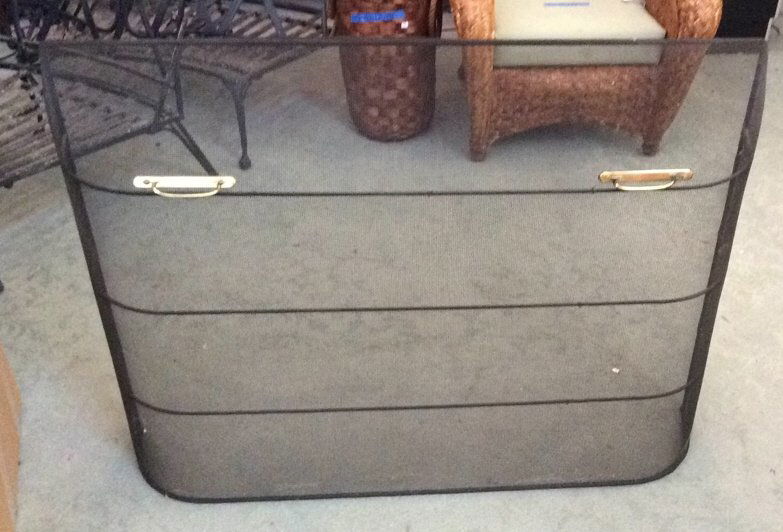 Large modern fire screen large modern fire screen with (1 of 4)