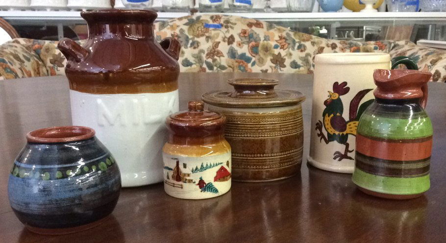 METLOX Pottery And Other  Signed Items METLOX coffee (1 of 6)