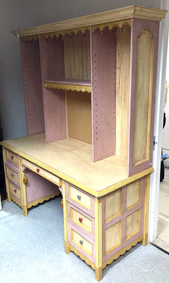 Custom Child's Desk Circus Motif Tasseled accents with (1 of 8)