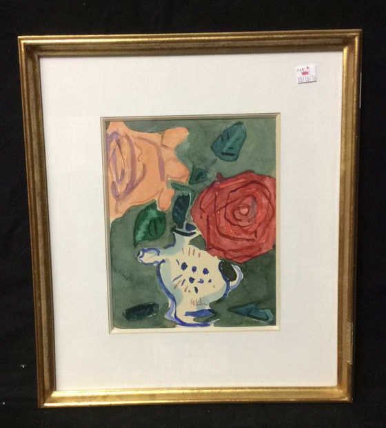 Gold Framed Floral Artwork Gold Framed Floral Artwork (1 of 6)