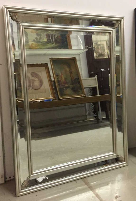 Bevelled Mirror Frame on Bevelled Mirror (1 of 7)