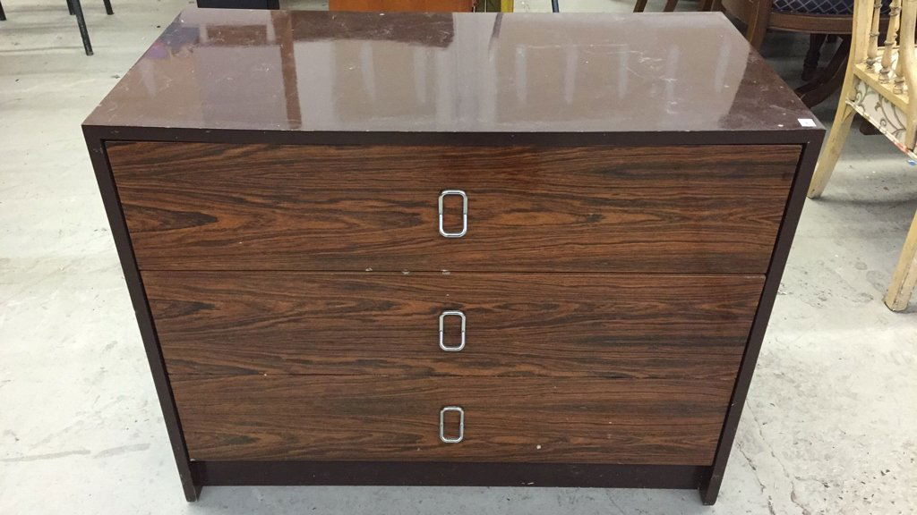 Vintage Storage Cabinet with Two Drawers (1 of 5)