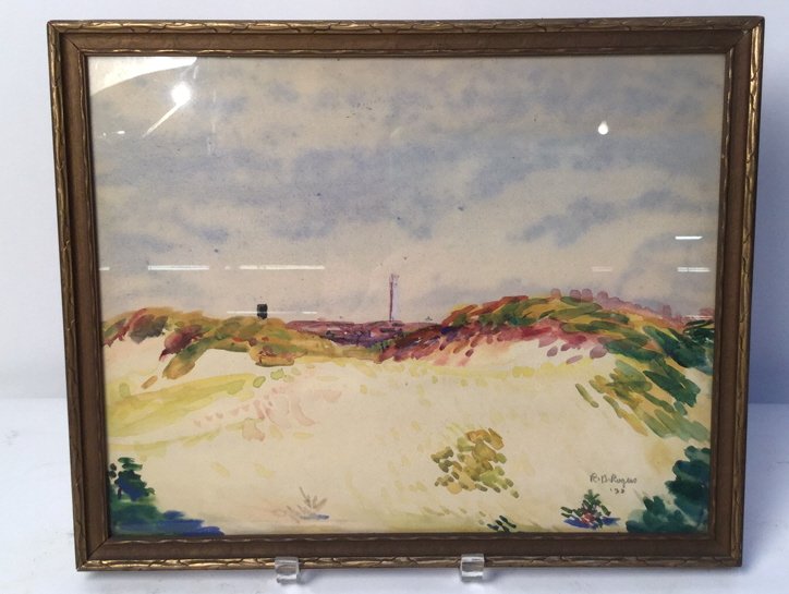 R. B. Rogers '38 Signed Watercolor (1 of 5)