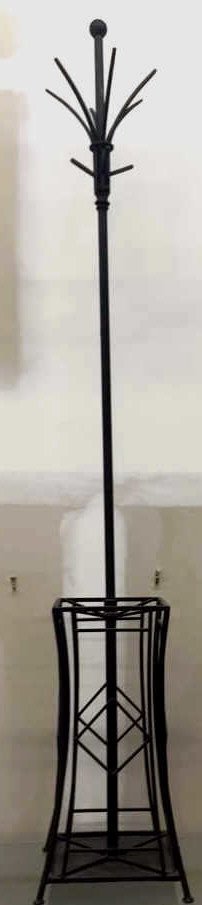 Wrought Iton Coat & Umbrella Stand (1 of 4)