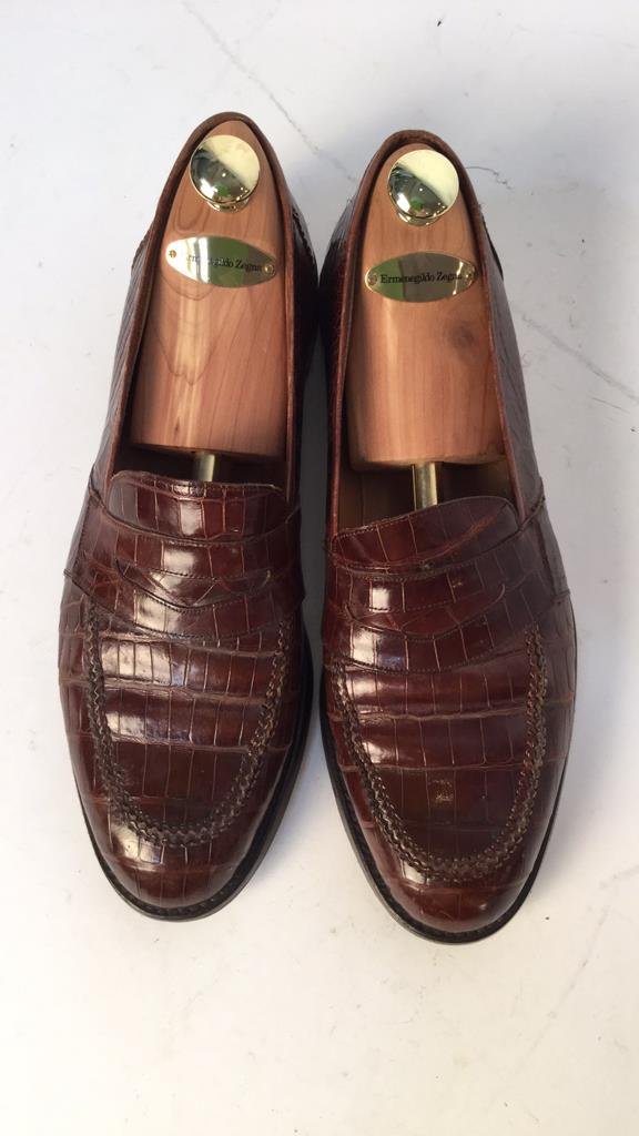 Men's Genuine Alligator Size 11 Shoes (1 of 7)