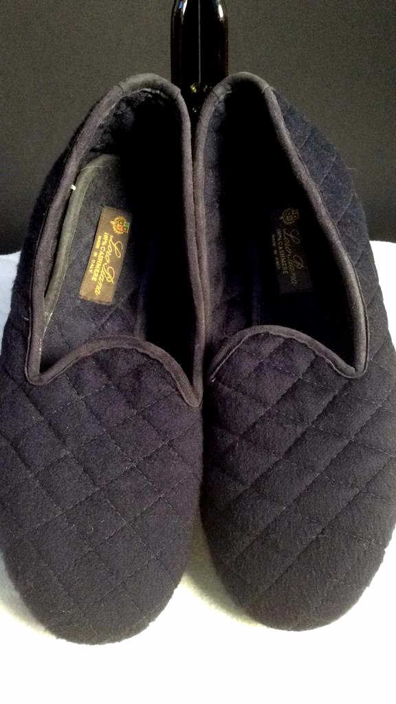Loro Piana men's Cashmere shoe slippers (1 of 9)