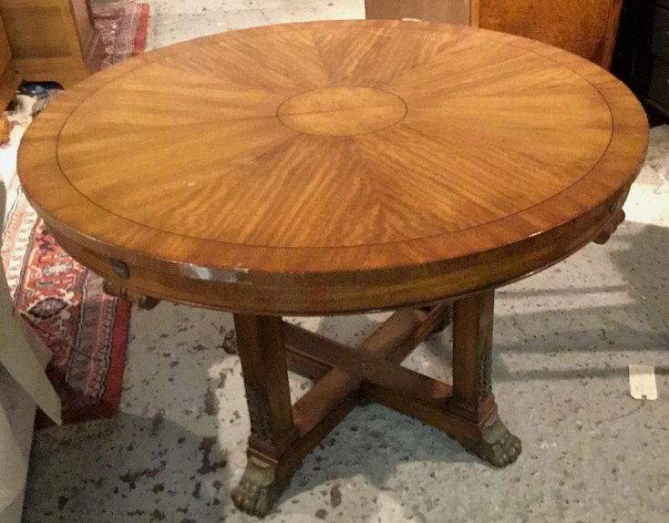 Vintage Round Kitchen Table (1 of 6)