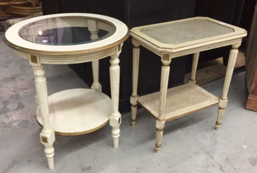 Set Country French End Tables (1 of 7)