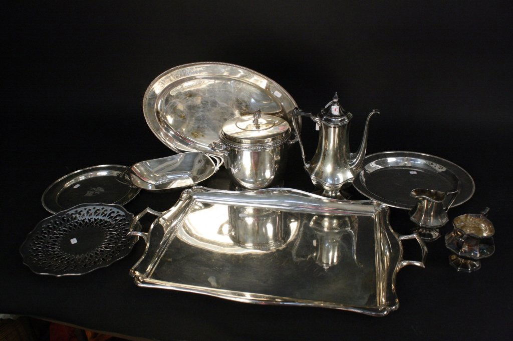 Lot of Antique Silver Plate (1 of 4)