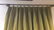Pair of Custom Window Treatments Green and Gold - 2