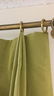 Pair of Custom Window Treatments Green and Gold - 7