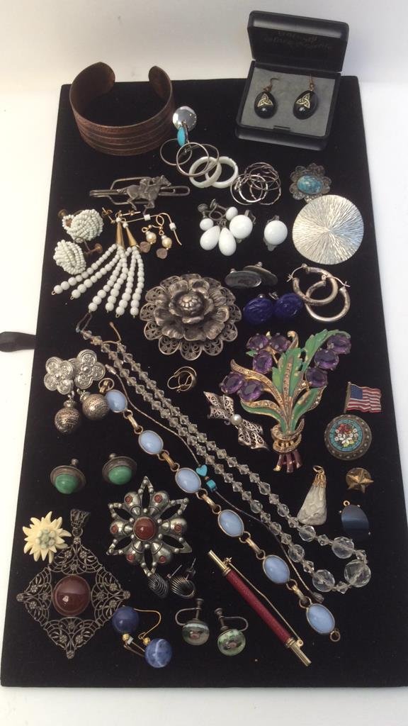 50+ Vintage Jewelry Nature Theme Style Lot (1 of 5)