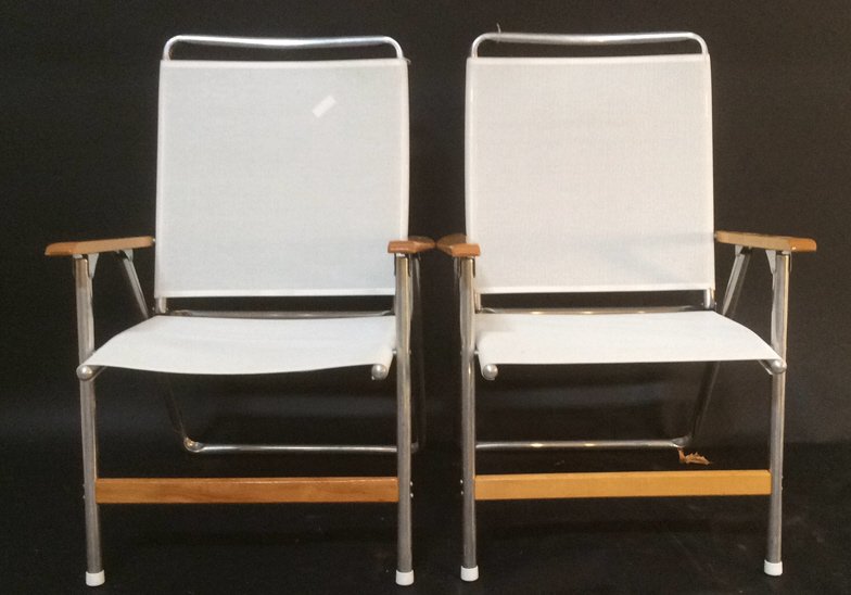 Pair Of Two Beach Lounge Chairs (1 of 5)