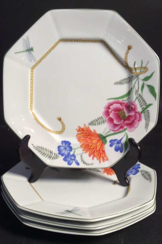 LYNN CHASE FLORES Set Of 4 Plates (1 of 7)