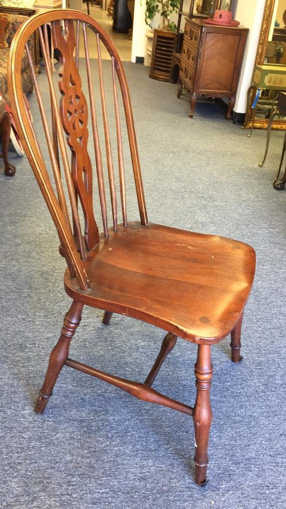 English Country Windsor Chair with Brace (1 of 4)