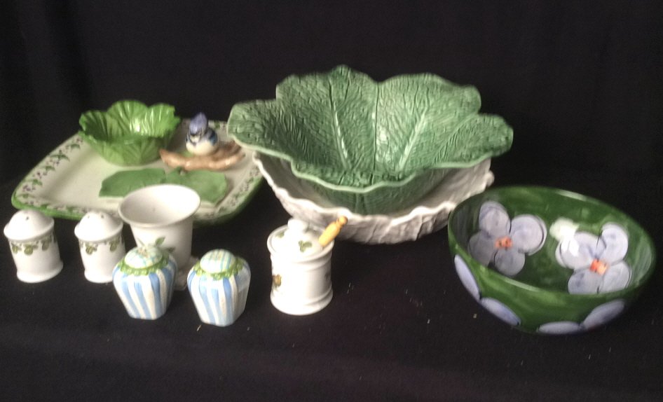 Floral Table Article Group Lot (1 of 6)