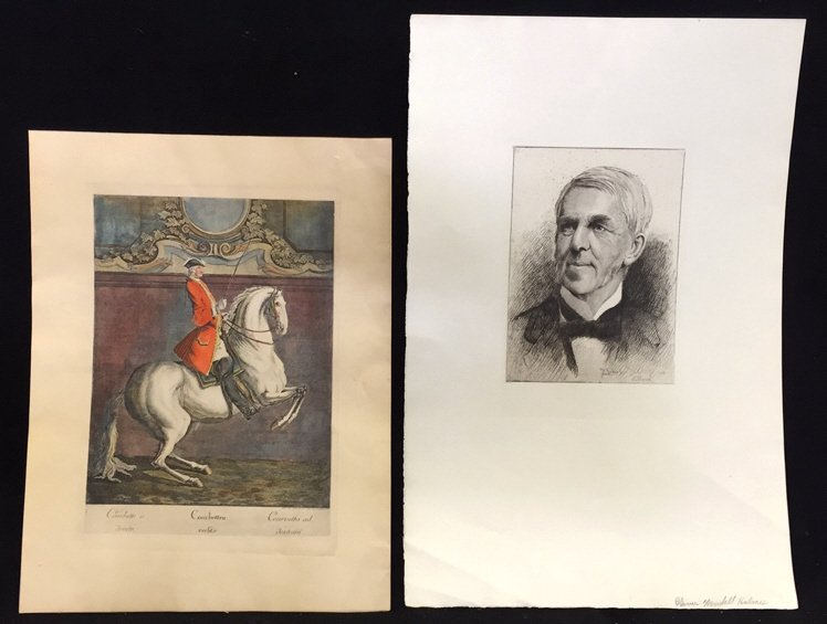 Group Lot Portrait Etchings or Lithographs (1 of 3)