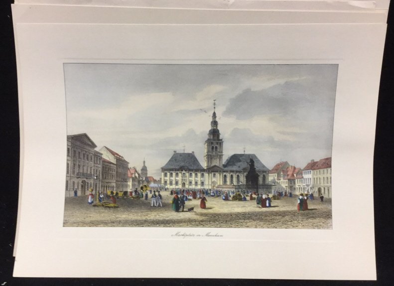 Mid Century German Litho (1 of 6)