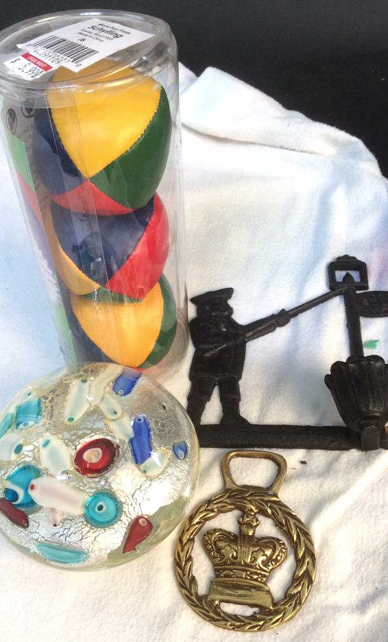 Misc group brass iron Crystal leather (1 of 7)