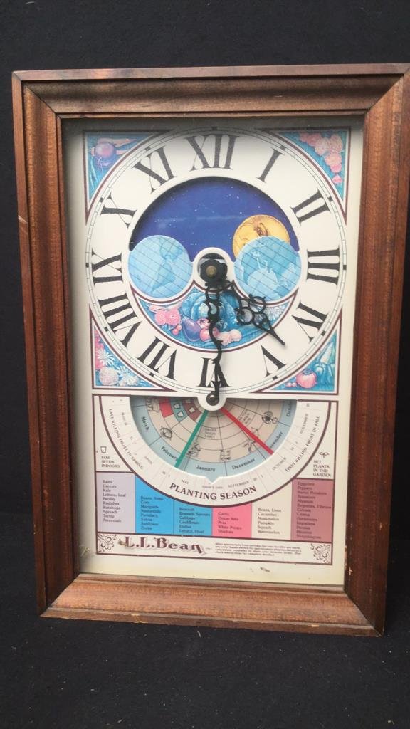 L.L. Bean Planting Season Table Clock (1 of 5)