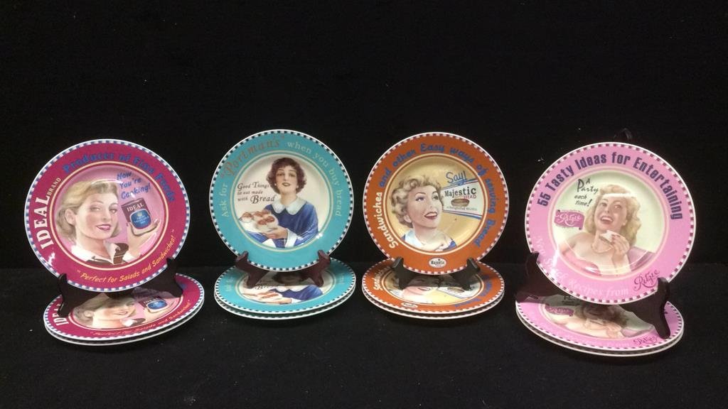 12 Piece Villeroy & Boch Plate Set (1 of 4)