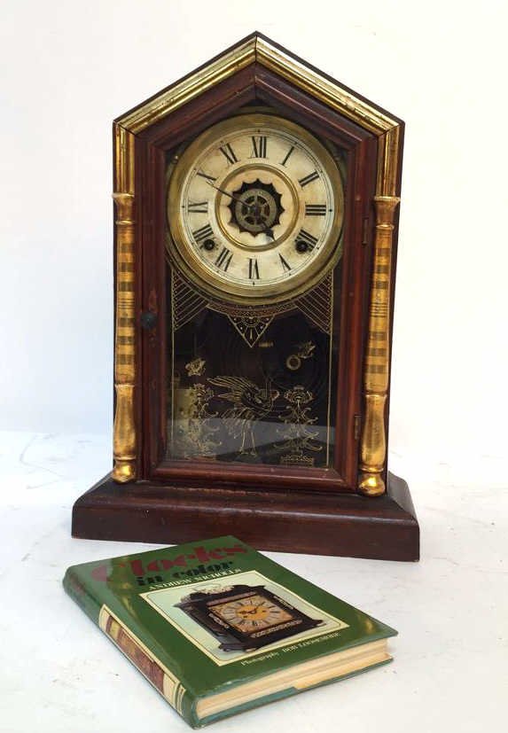 VULCAN GILT Waterbury Clock Company (1 of 7)