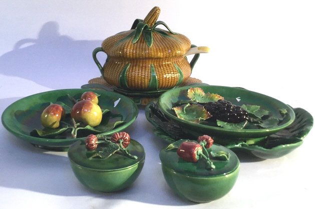 Majolica Mixed Group Lot (1 of 7)