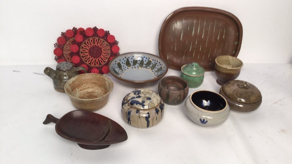 13 Piece Rustic Kitchen Table Lot (1 of 5)