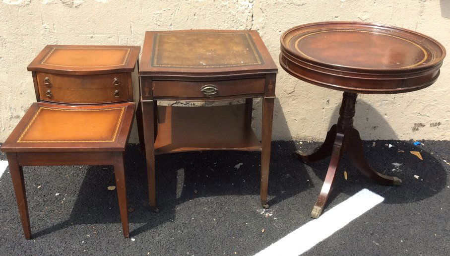Group Lot 3 Federal Style Side Tables (1 of 8)