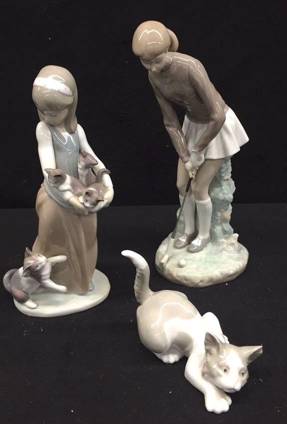 Group Lot Three Signed LLADROS (1 of 9)